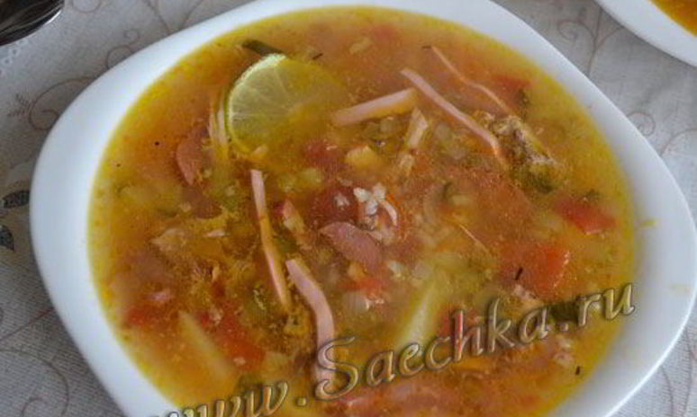 Рецепт солянки по-домашнему