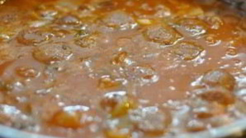 солянка с сосиской в мультиварке