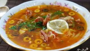 Солянка сборная с картошкой