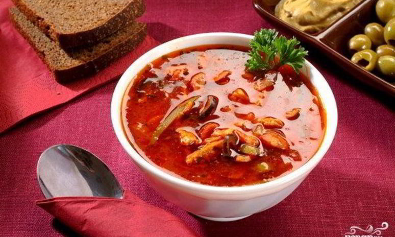 Рецепт солянки в мультиварке