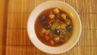 Вегетарианская солянка