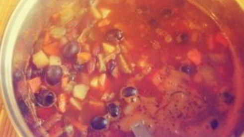 вегетарианская солянка