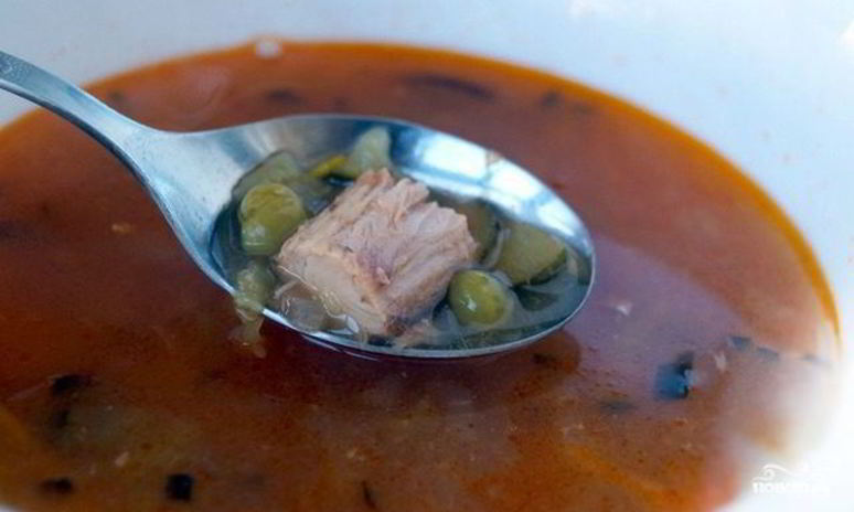 Рецепт вкусной солянки