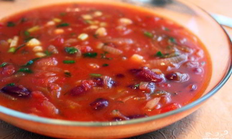 Рецепт супа фасолевого с копченостями