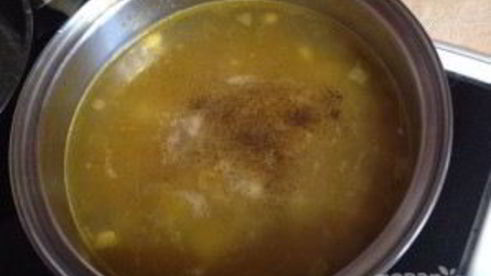 суп грибной с перловкой