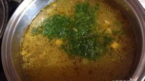 суп грибной с перловкой