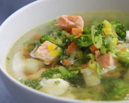 Суп из белой рыбы