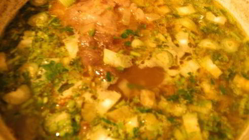 суп из бобовых с вялеными помидорами