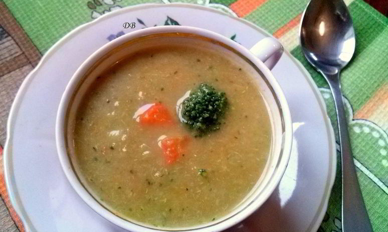 Рецепт супа из брокколи диетический