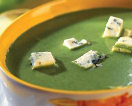 Суп из щавеля с сыром