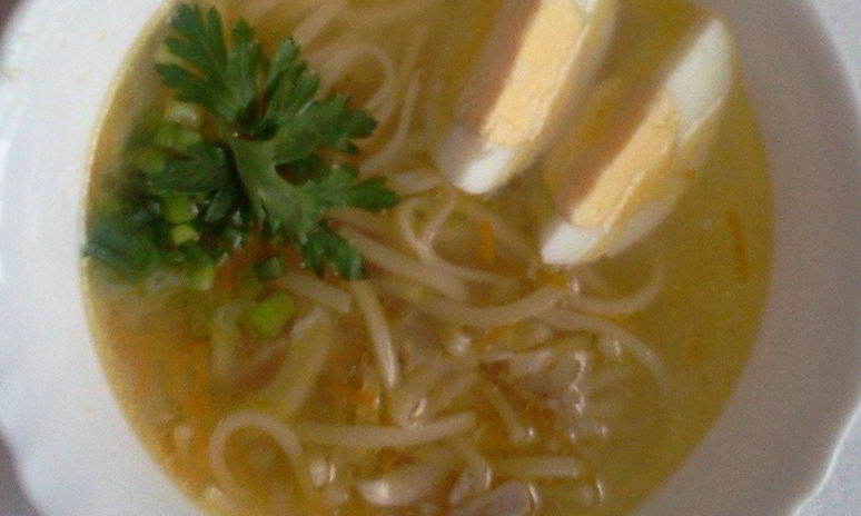 Рецепт супа лапша куриная