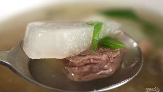 Суп на говядине