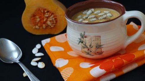 французский тыквенный суп-пюре