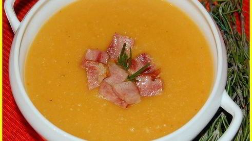 горохово-тыквенный суп-пюре