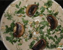 Грибной суп-пюре