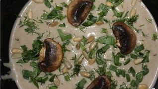 Грибной суп-пюре