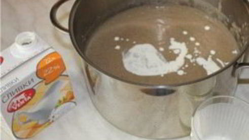 грибной суп-пюре