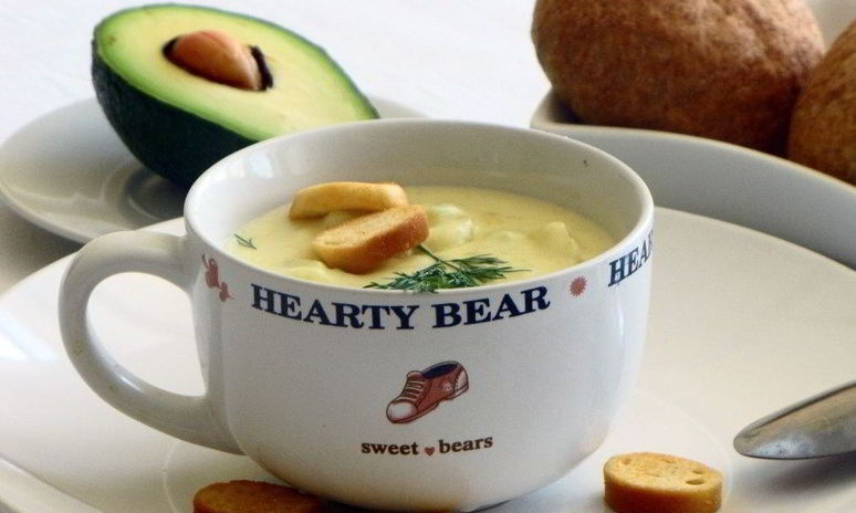 Рецепт картофельно-кабачкового суп-пюре с авокадо