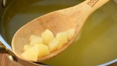 куриный суп-пюре с макаронами