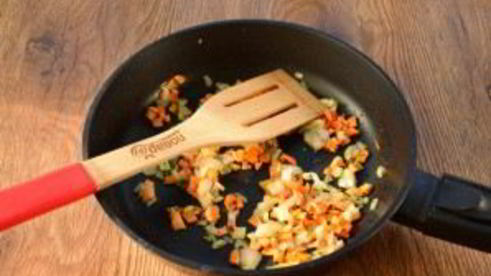 куриный суп-пюре с макаронами