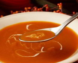 Морковный суп-пюре с медом