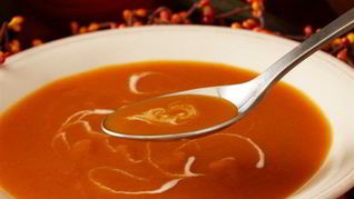 Морковный суп-пюре с медом