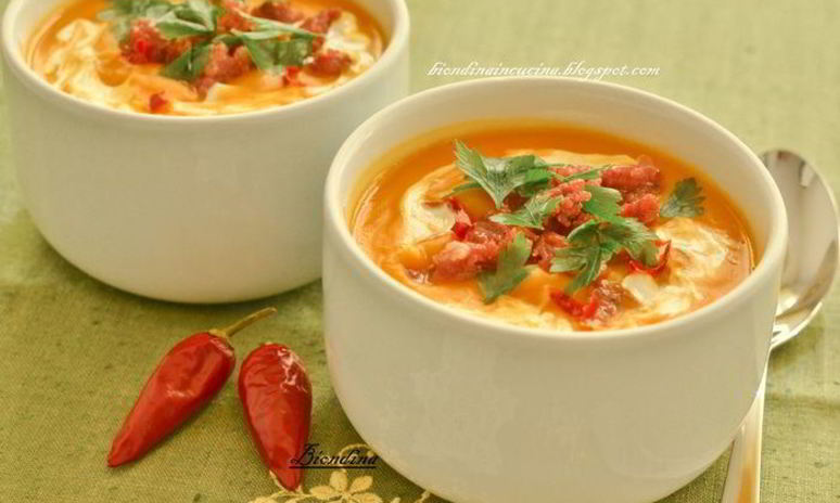 Рецепт неклассического супа-пюре из тыквы