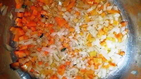 овощной суп-пюре с тунцом