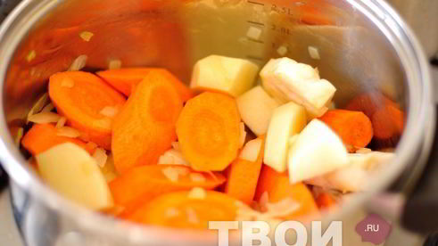 постный морковно-картофельный суп-пюре