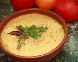 Постный суп-пюре с цветной капустой