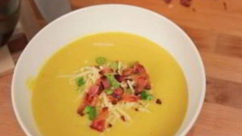 пряный суп-пюре из тыквы