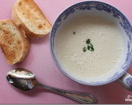 Суп-пюре чесночный