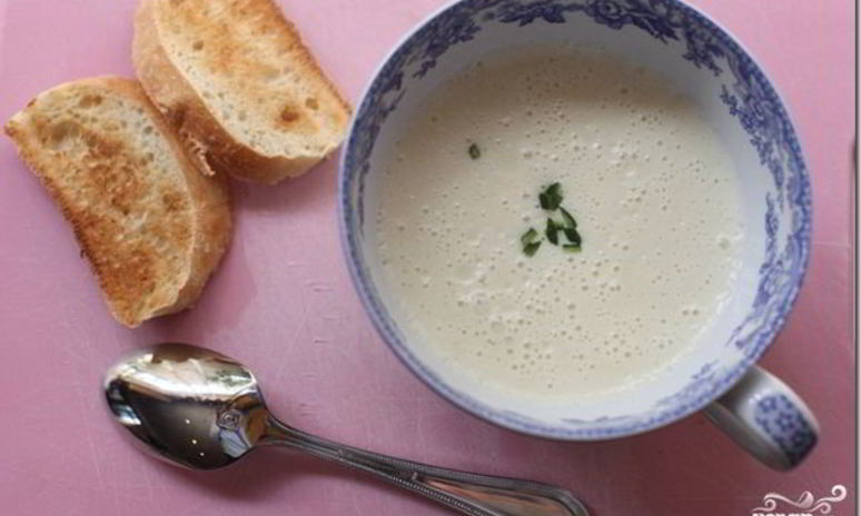 Рецепт супа-пюре чесночного