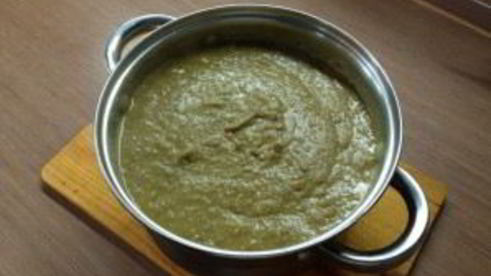 суп-пюре из чечевицы зеленой