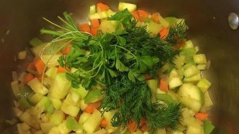 суп-пюре из кабачков