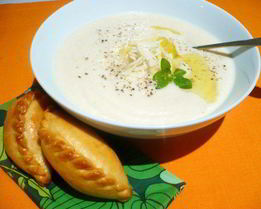 Суп-пюре из корня сельдерея