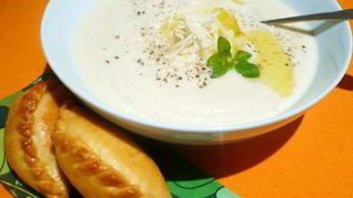 Суп-пюре из корня сельдерея