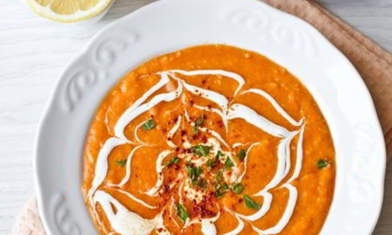 Рецепт супа-пюре из красной чечевицы