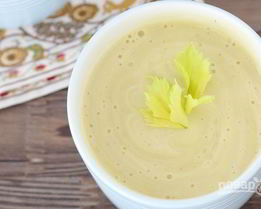 Суп-пюре из сельдерея