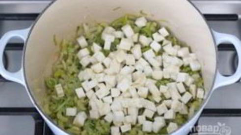 суп-пюре из сельдерея