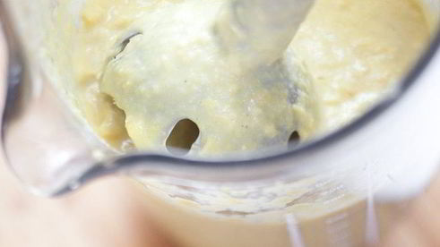 суп-пюре из свежей кукурузы