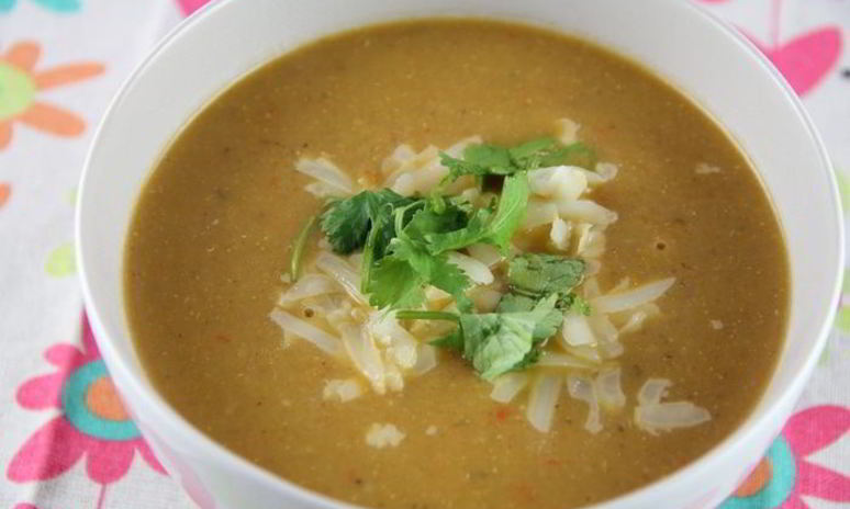 Рецепт супа-пюре из тыквы и баклажанов