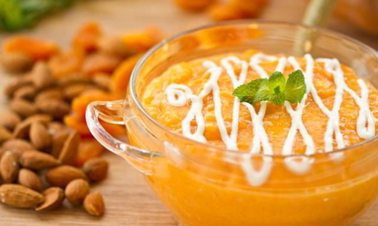 Рецепт супа-пюре из тыквы и цветной капусты