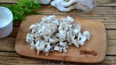 суп-пюре из вешенок