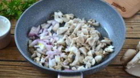 суп-пюре из вешенок