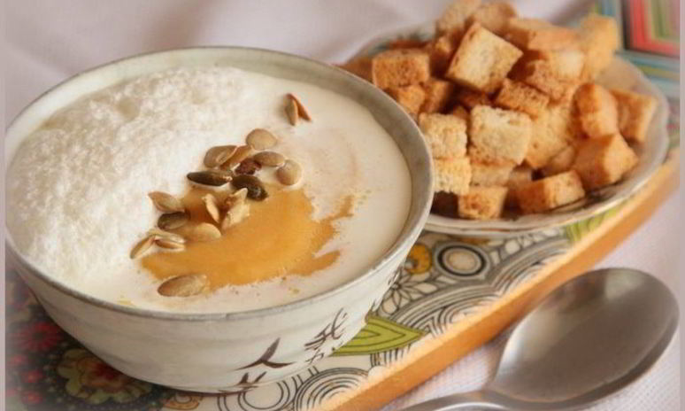 Рецепт супа-пюре капучино