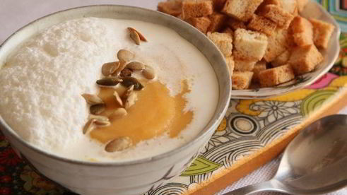 суп-пюре капучино