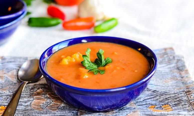 Рецепт супа-пюре овощной со сливками