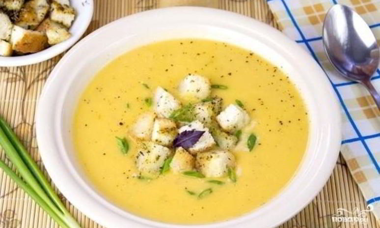 Рецепт супа-пюре с чечевицей