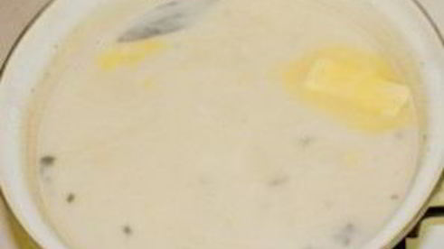 суп-пюре с плавленым сыром